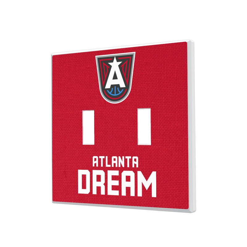 Atlanta Dream Solid Hidden-Screw Light Switch Plate