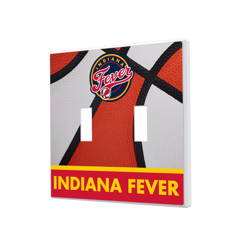 Indiana Fever Basketball Hidden-Screw Light Switch Plate