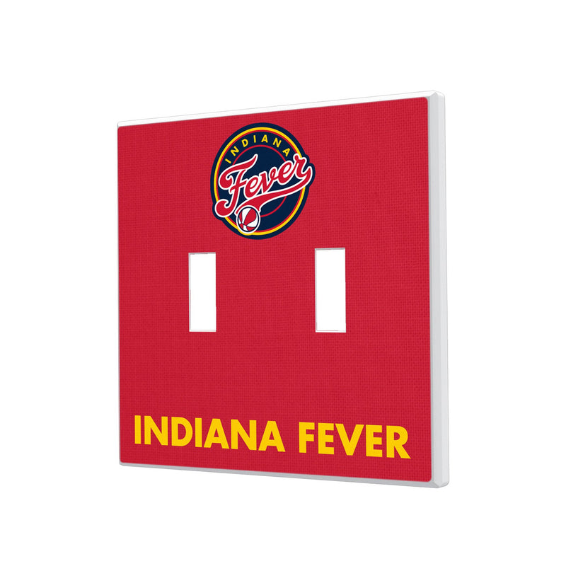 Indiana Fever Solid Hidden-Screw Light Switch Plate