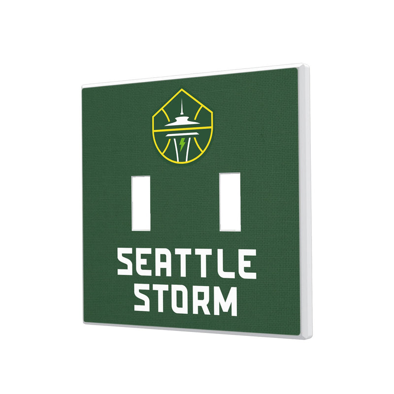 Seattle Storm Solid Hidden-Screw Light Switch Plate