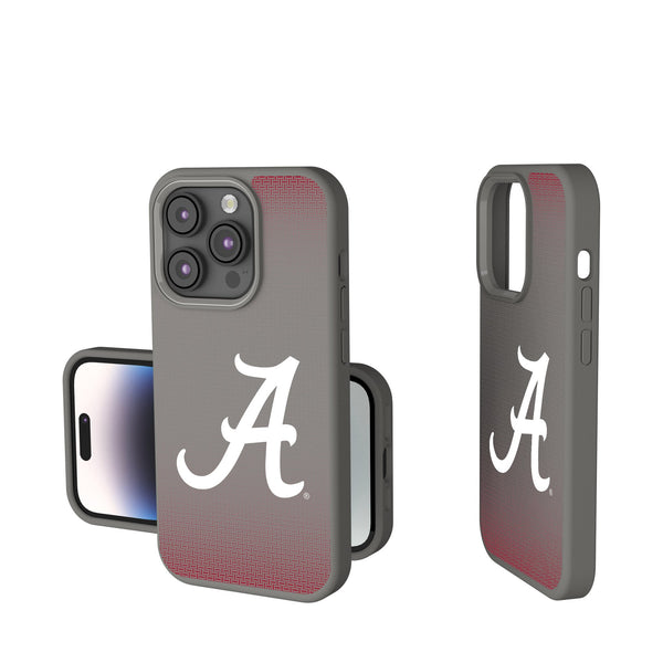 University of Alabama Crimson Tide Script A Linen iPhone Soft Touch Phone Case