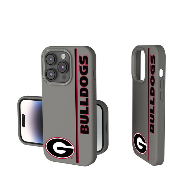 University of Georgia Bulldogs Sidebar iPhone Soft Touch Phone Case