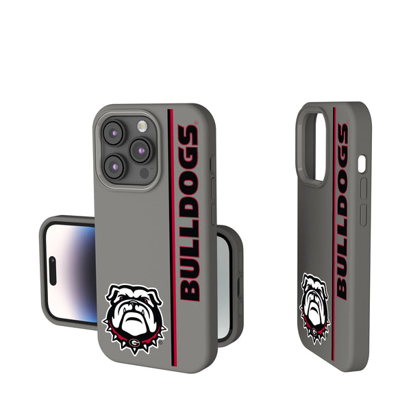 University of Georgia Bulldogs Uga Sidebar iPhone Soft Touch Phone Case