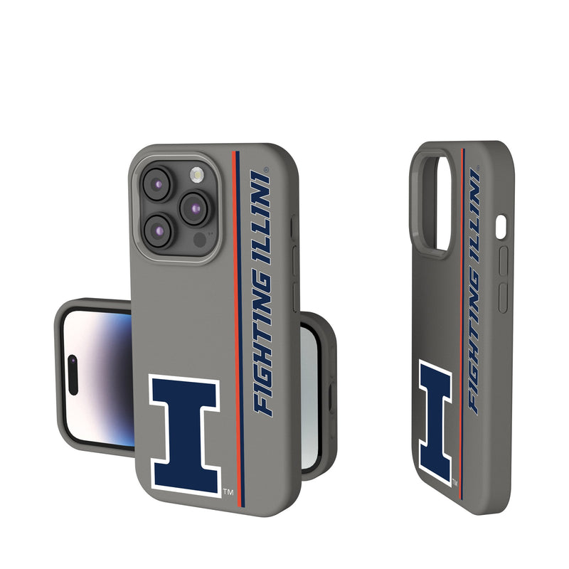 University of Illinois Fighting Illini Sidebar iPhone Soft Touch Phone Case