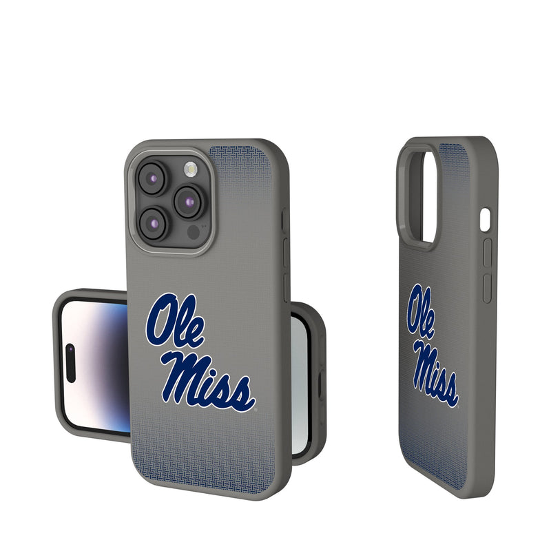 University of Mississippi Rebels Linen iPhone Soft Touch Phone Case