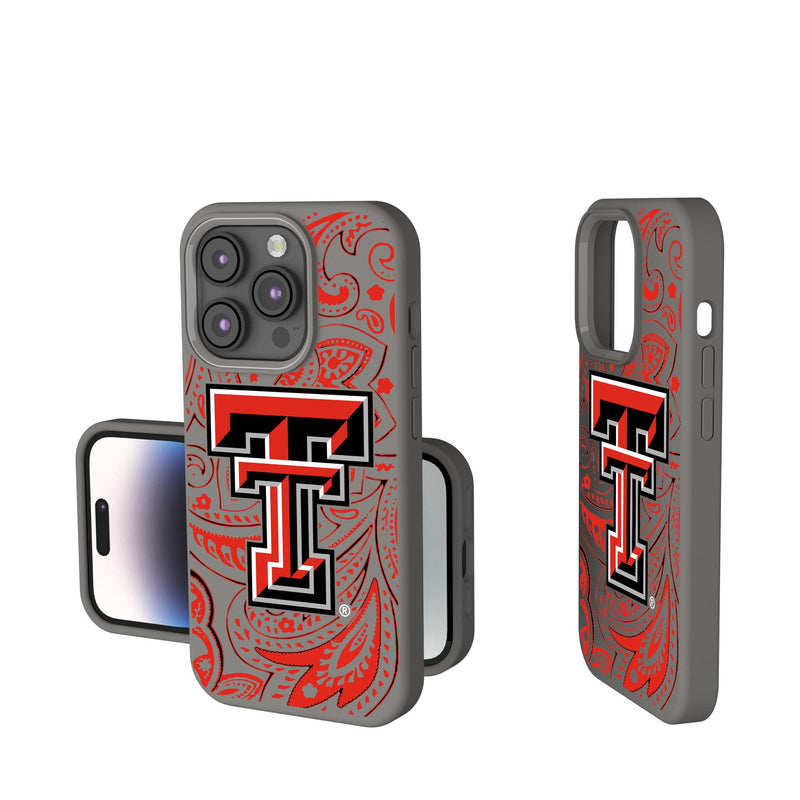 Texas Tech Red Raiders Paisley iPhone Soft Touch Phone Case