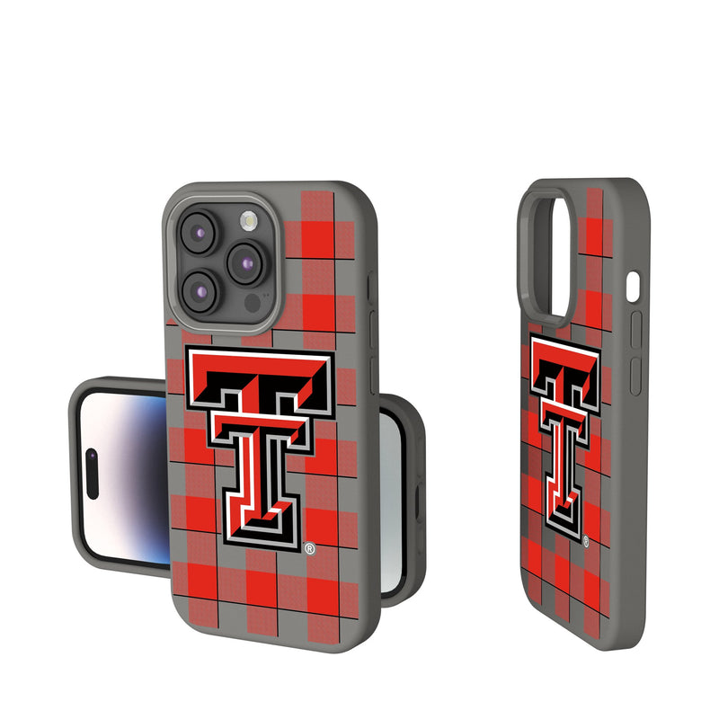 Texas Tech Red Raiders Plaid iPhone Soft Touch Phone Case