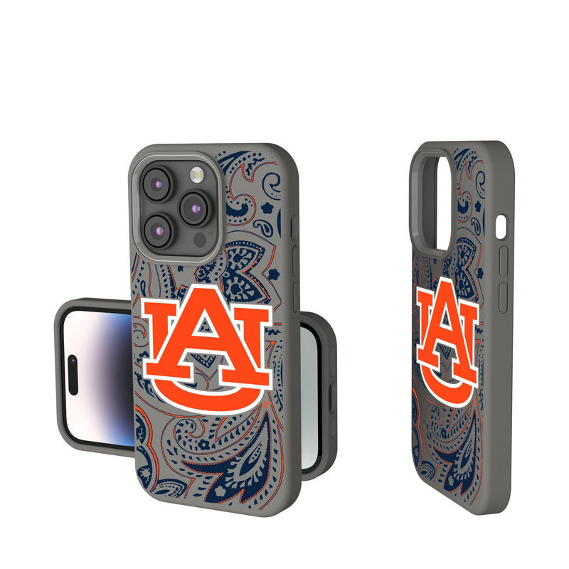 University of Auburn Tigers Paisley iPhone Soft Touch Phone Case