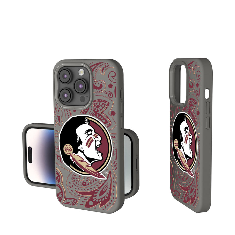 Florida State University Seminoles Paisley iPhone Soft Touch Phone Case