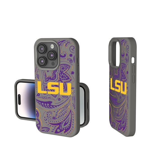 Louisiana State University Tigers Paisley iPhone Soft Touch Phone Case