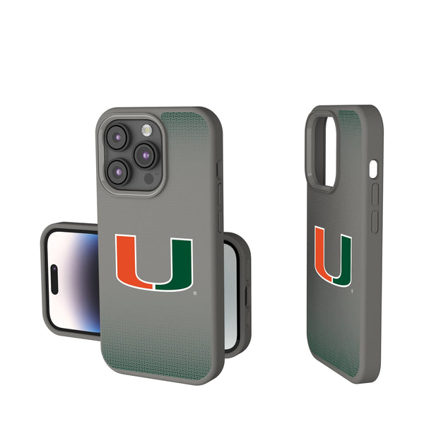 University of Miami Hurricanes Linen iPhone Soft Touch Phone Case