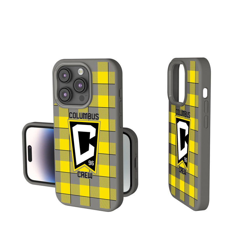 Columbus Crew  Plaid iPhone Soft Touch Phone Case