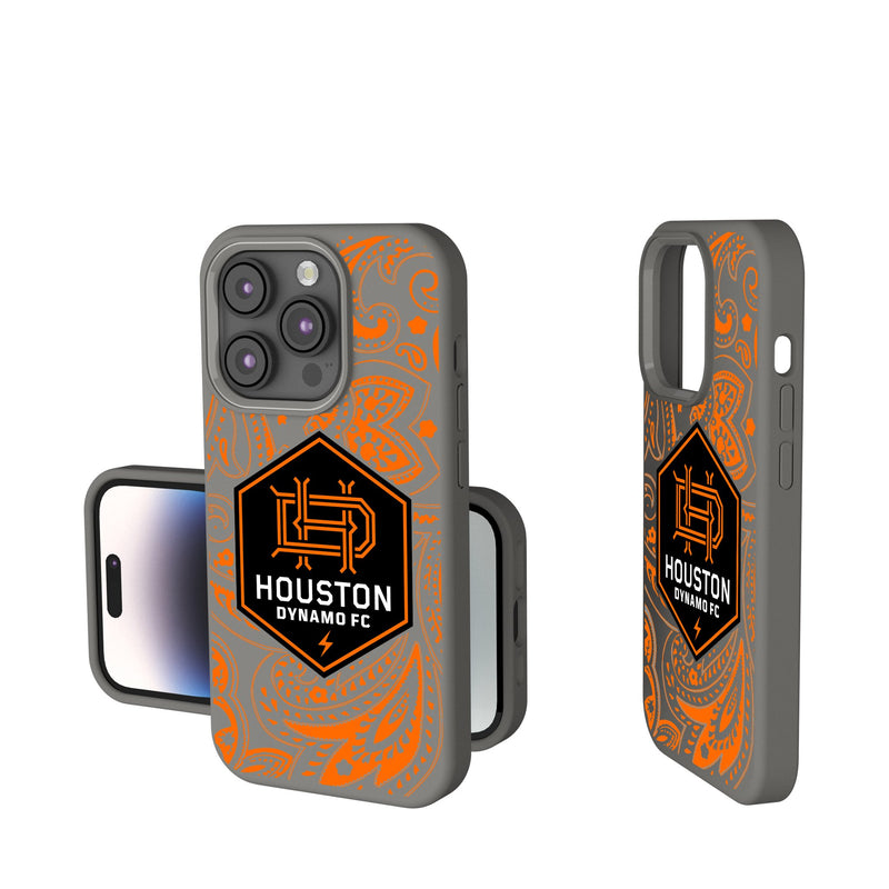 Houston Dynamo  Paisley iPhone Soft Touch Phone Case