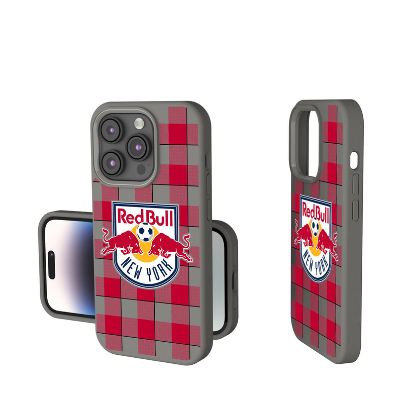 New York Red Bulls  Plaid iPhone Soft Touch Phone Case