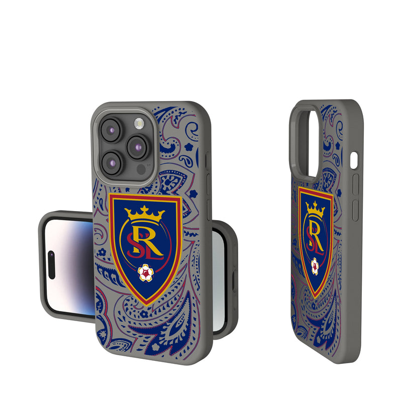 Real Salt Lake   Paisley iPhone Soft Touch Phone Case