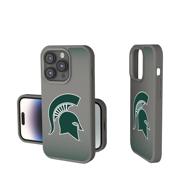 Michigan State University Spartans Linen iPhone Soft Touch Phone Case