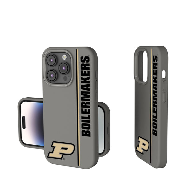 Purdue University Boilermakers Sidebar iPhone Soft Touch Phone Case