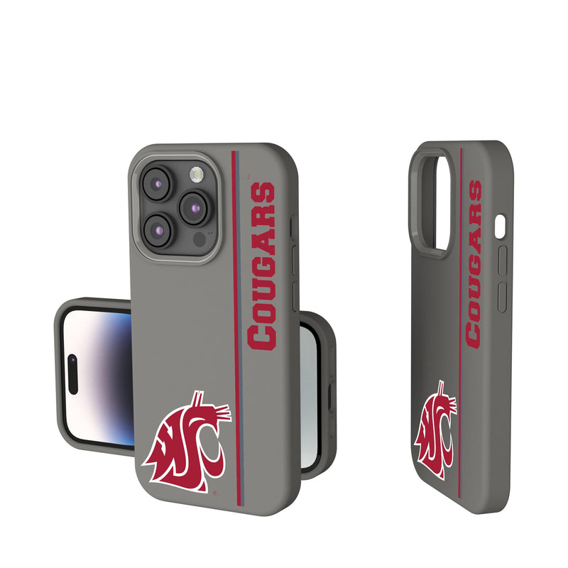 Washington State University Cougars Sidebar iPhone Soft Touch Phone Case