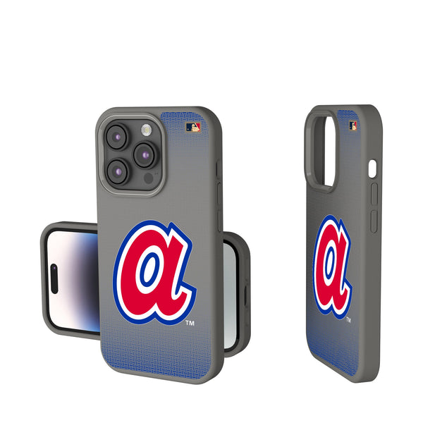 Atlanta Braves 1972-1980 - Cooperstown Collection Linen iPhone Soft Touch Phone Case