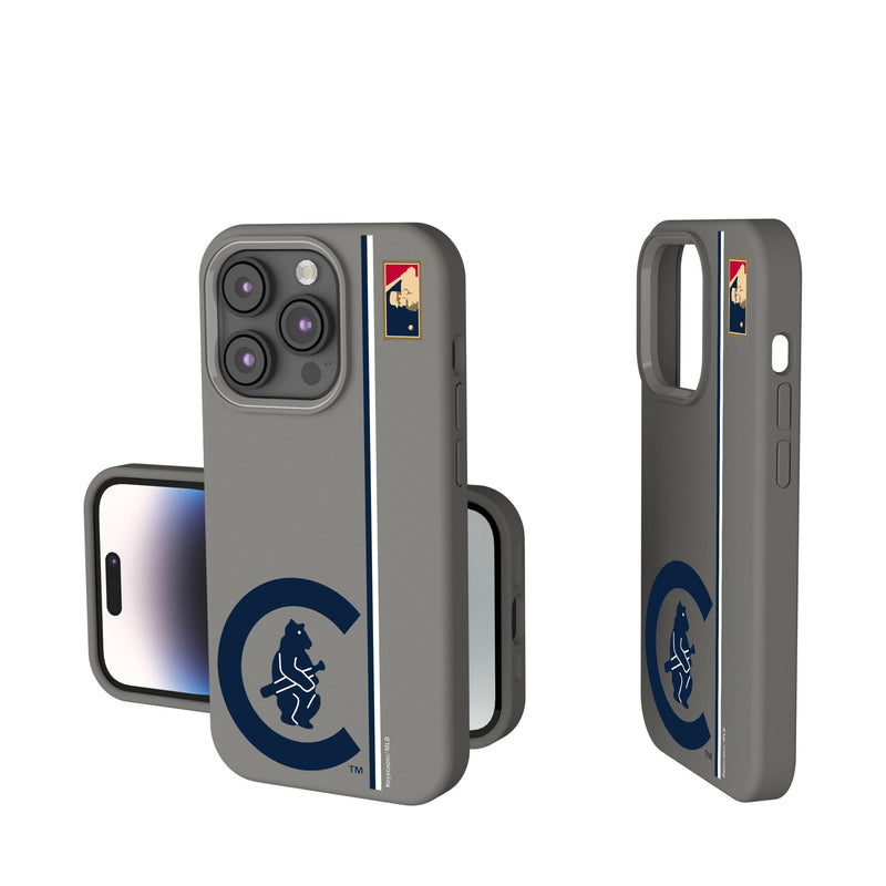 Chicago Cubs 1911-1912 - Cooperstown Collection Sidebar iPhone Soft Touch Phone Case