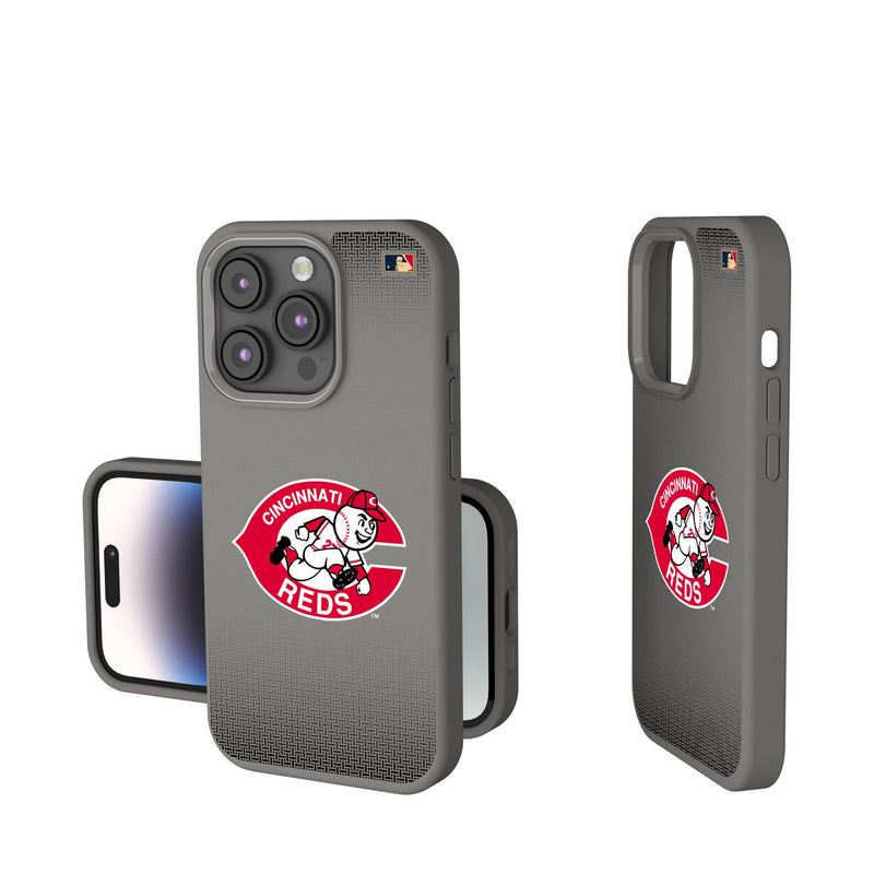 Cincinnati Reds 1974-1992 - Cooperstown Collection Linen iPhone Soft Touch Phone Case