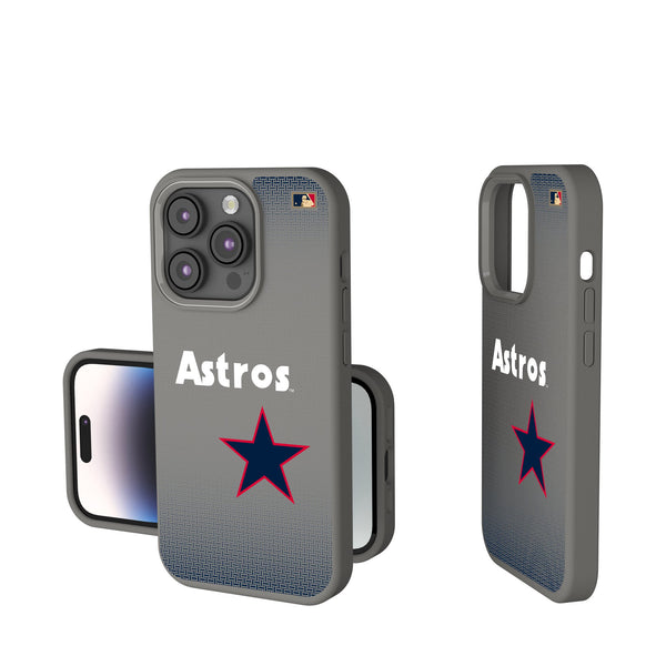 Houston Astros 1975-1981 - Cooperstown Collection Linen iPhone Soft Touch Phone Case