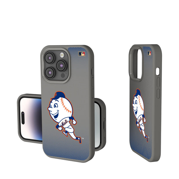 New York Mets 2014 - Cooperstown Collection Linen iPhone Soft Touch Phone Case