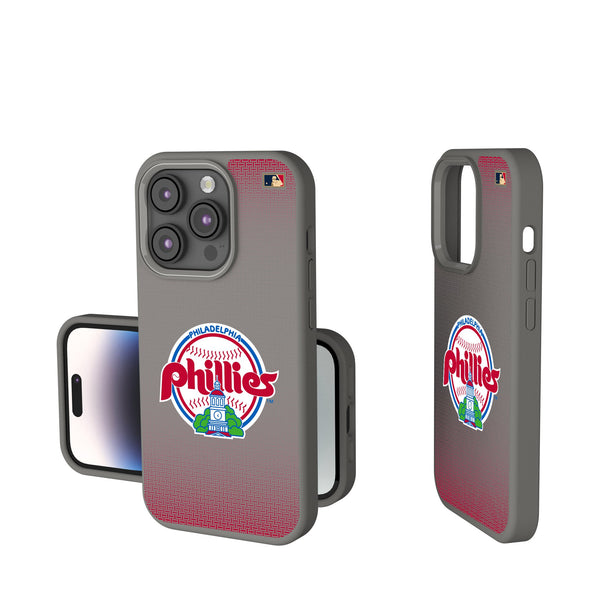 Philadelphia Phillies 1984-1991 - Cooperstown Collection Linen iPhone Soft Touch Phone Case