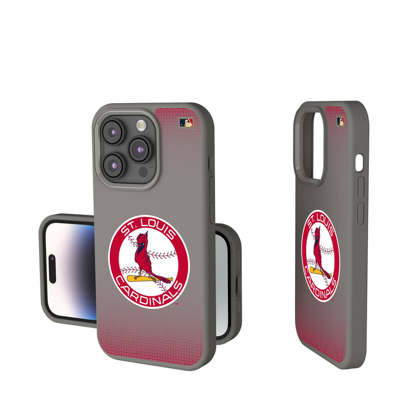 St Louis Cardinals 1966-1997 - Cooperstown Collection Linen iPhone Soft Touch Phone Case