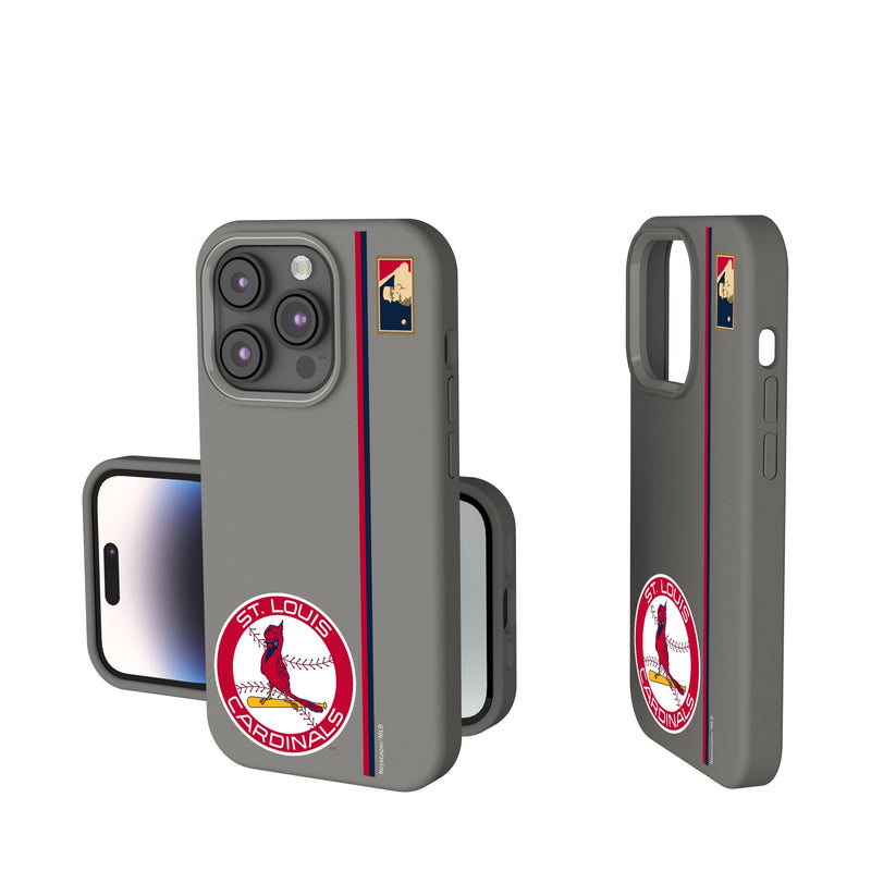 St Louis Cardinals 1966-1997 - Cooperstown Collection Sidebar iPhone Soft Touch Phone Case