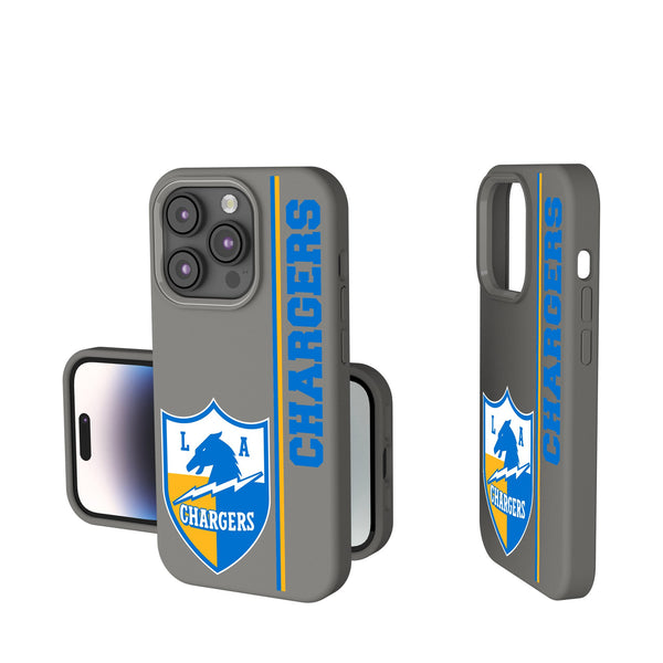 Los Angeles Chargers Historic Collection Sidebar iPhone Soft Touch Phone Case