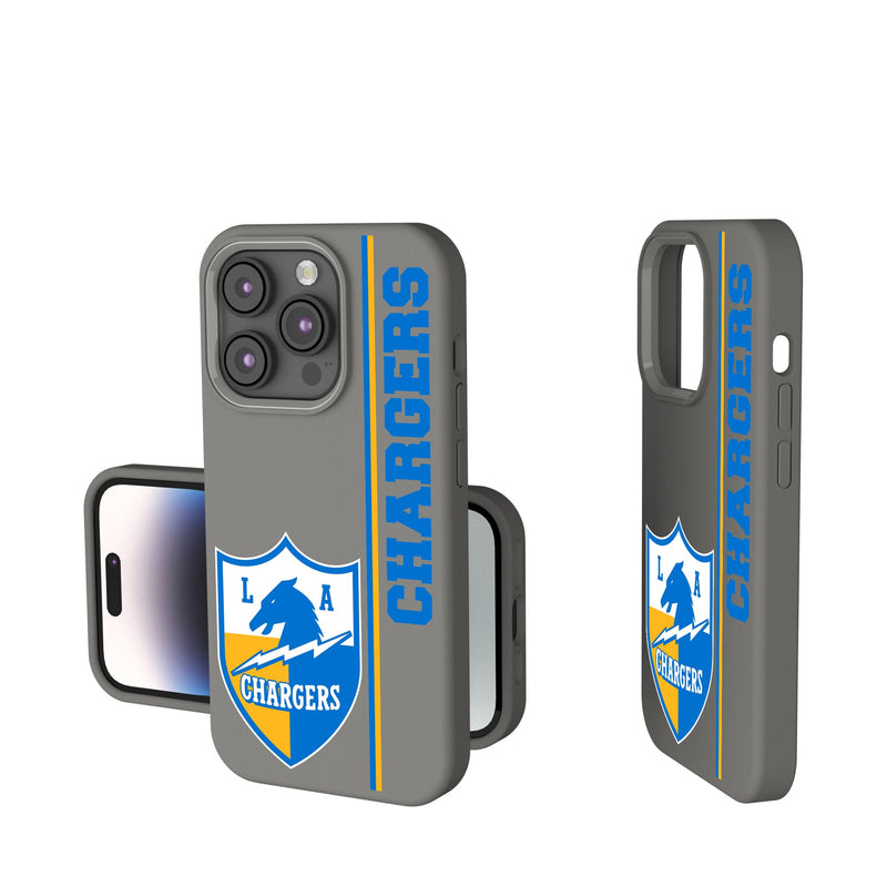 Los Angeles Chargers Historic Collection Sidebar iPhone Soft Touch Phone Case