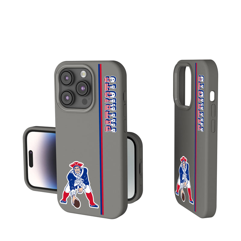 New England Patriots Historic Collection Sidebar iPhone Soft Touch Phone Case