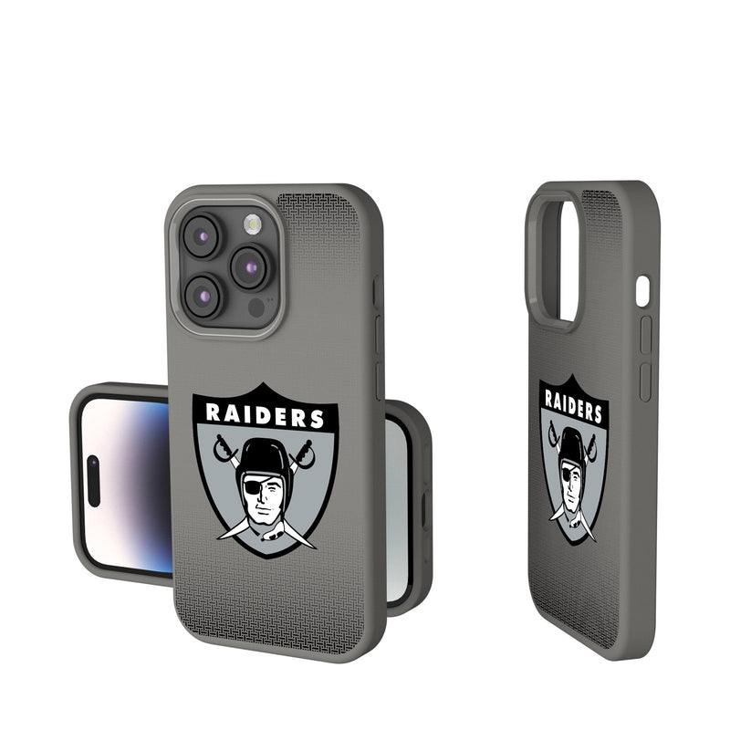 Oakland Raiders 1963 Historic Collection Linen iPhone Soft Touch Phone Case