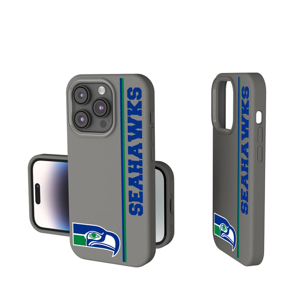 Seattle Seahawks Historic Collection Sidebar iPhone Soft Touch Phone Case