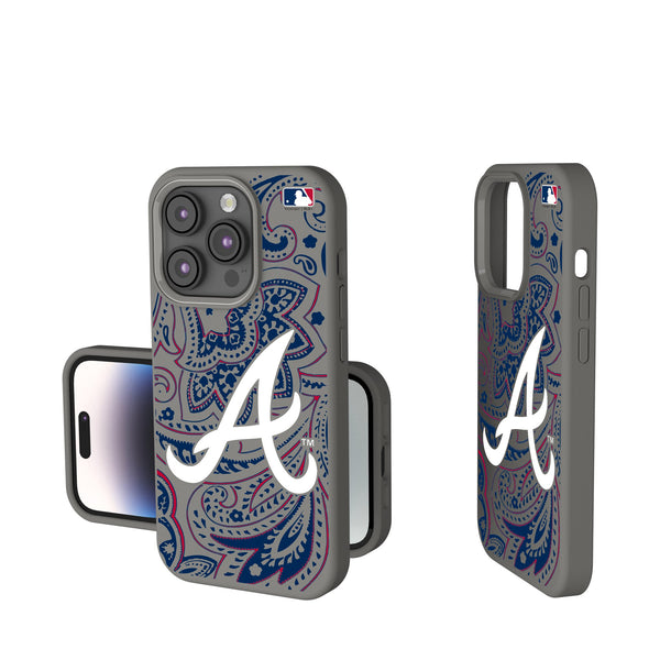 Atlanta Braves Paisley iPhone Soft Touch Phone Case