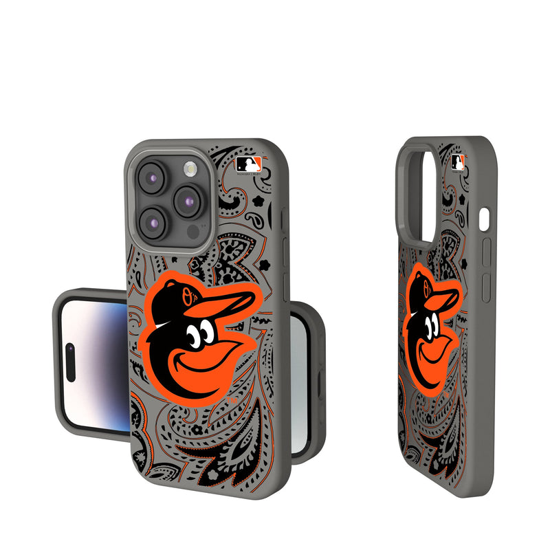 Baltimore Orioles Paisley iPhone Soft Touch Phone Case