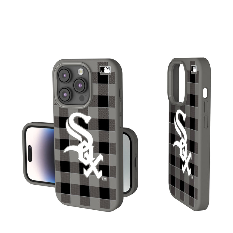 Chicago White Sox Plaid iPhone Soft Touch Phone Case