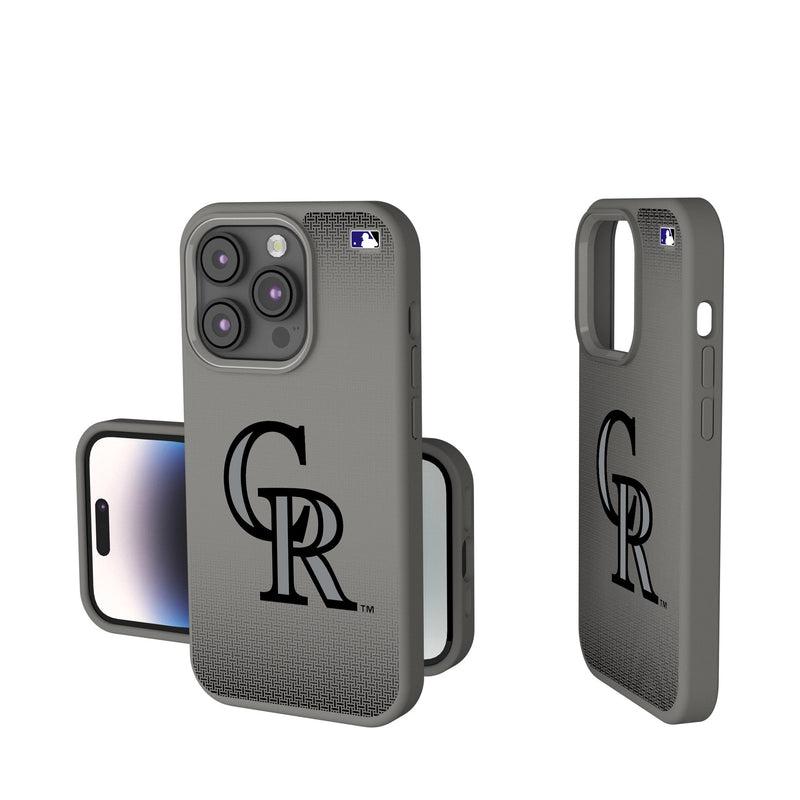 Colorado Rockies Linen iPhone Soft Touch Phone Case