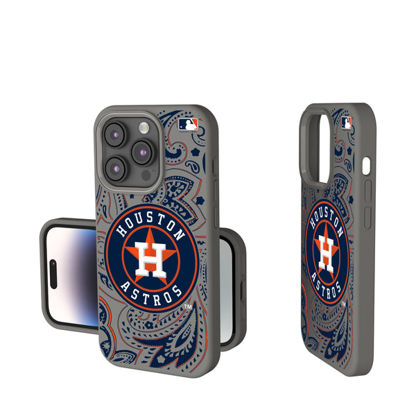 Houston Astros Paisley iPhone Soft Touch Phone Case