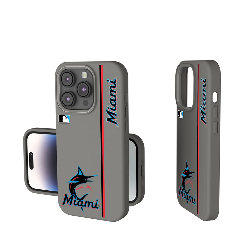 Miami Marlins Sidebar iPhone Soft Touch Phone Case