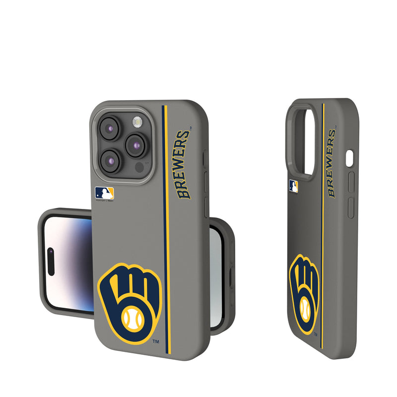 Milwaukee Brewers Sidebar iPhone Soft Touch Phone Case