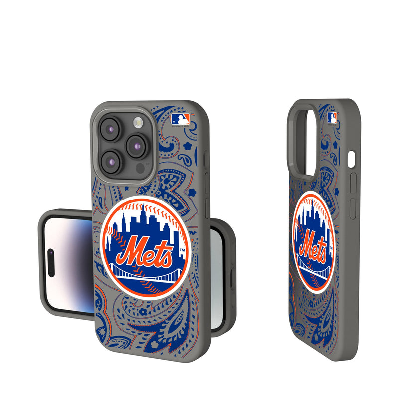 New York Mets Paisley iPhone Soft Touch Phone Case