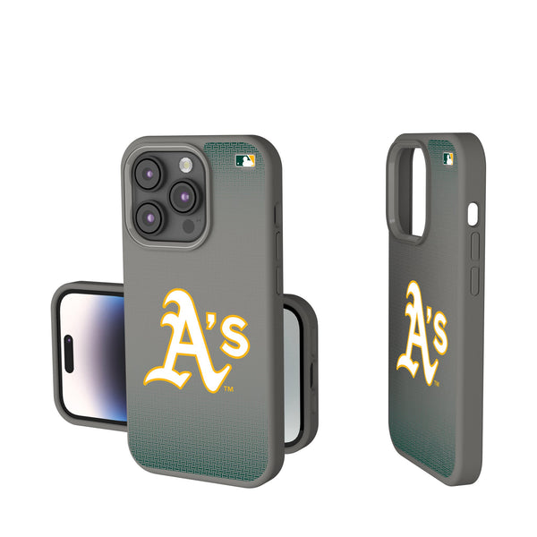 Oakland Athletics Linen iPhone Soft Touch Phone Case