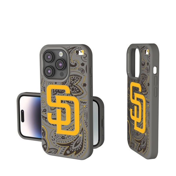 San Diego Padres Paisley iPhone Soft Touch Phone Case