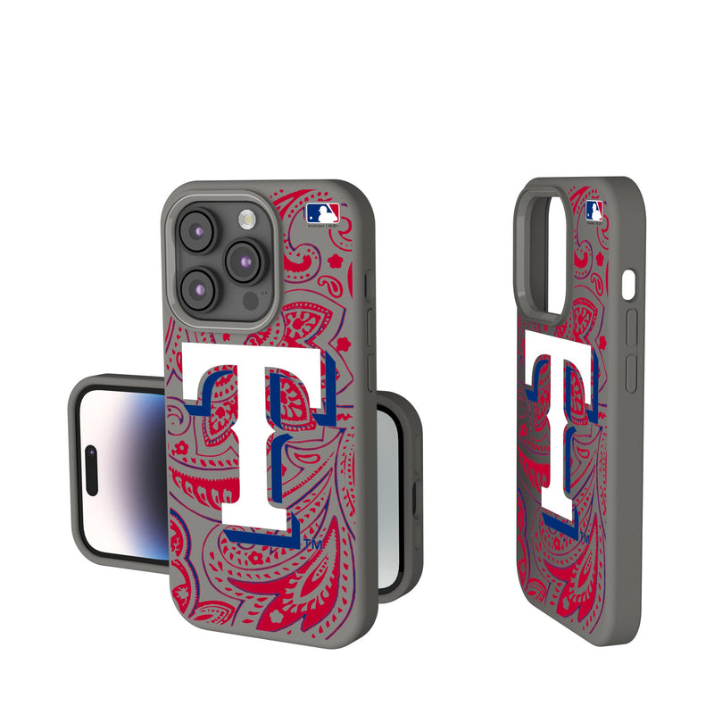 Texas Rangers Paisley iPhone Soft Touch Phone Case