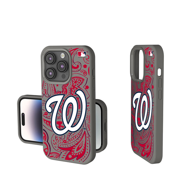 Washington Nationals Paisley iPhone Soft Touch Phone Case