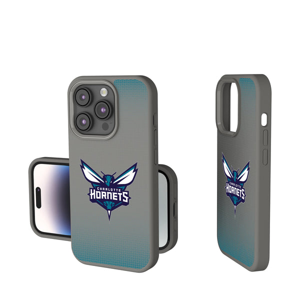 Charlotte Hornets Linen iPhone Soft Touch Phone Case