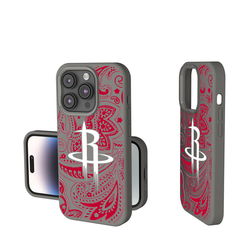 Houston Rockets Paisley iPhone Soft Touch Phone Case