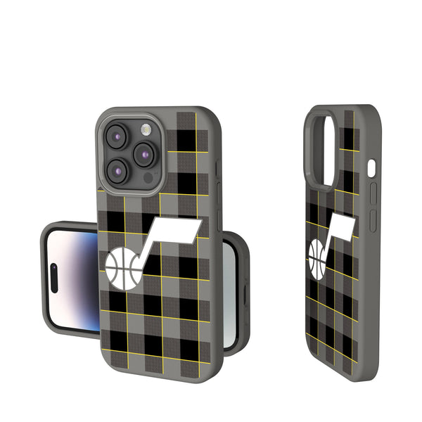 Utah Jazz Plaid iPhone Soft Touch Phone Case